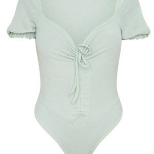 PRETTYLITTLETHING GREEN BODYSUIT